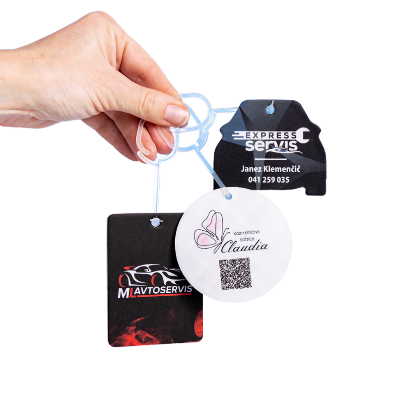 Klasični papirnati reklamni osvežilci